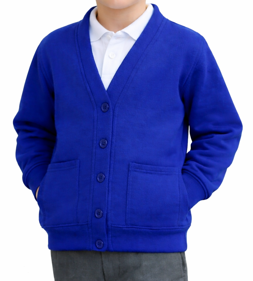 Custom Kids School Cardigan
