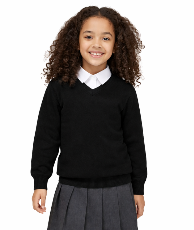 Buy premium girls school uniforms from a trusted Pakistan manufacturer. High-quality sweater & skirt sets available for bulk orders with custom options.